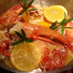 Butter poached lobster with French tarragon and Meyer lemons
